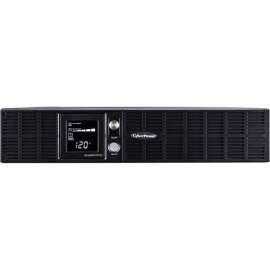 CyberPower OR1500PFCRT2U PFC Sinewave UPS Systems, 1500VA/1050W, 120 VAC, NEMA 5-15P, 2U, Rack / Tower, Sine Wave, 8 Outlets, LCD, PowerPanel Business, $300000 CEG, 3YR Warranty