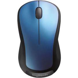Logitech M310 Wireless Mouse, 2.4 GHz with USB Nano Receiver, 1000 DPI Optical Tracking, 18 Month Battery, Ambidextrous, Compatible with PC, Mac, Laptop, Chromebook (Peacock Blue), Optical, Wireless, Radio Frequency, 2.40 GHz