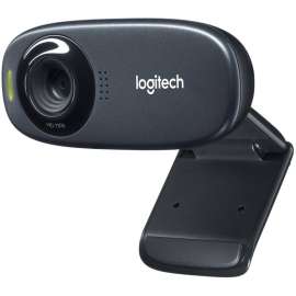 Logitech C310 Webcam, 5 Megapixel, 30 fps, Black, USB 2.0