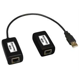 Tripp Lite 1-Port USB Over Cat5/Cat6 Extender Video Transmitter Receiver 150'