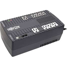 Tripp Lite UPS 700VA 350W Desktop Battery Back Up AVR Compact 120V USB RJ11 50/60Hz - Desktop - 2 Minute Stand-by - 110 V AC Input - 120 V AC Output - 8 x NEMA 5-15R