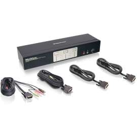 IOGEAR GCS1642 KVM Switch, 2 Computer(s), WQXGA, 2560 x 1600, 4 x USB