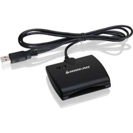Iogear IOGERA USB Common Access Card Reader (TAA compliant), Cable, USB 2.0, TAA Compliant