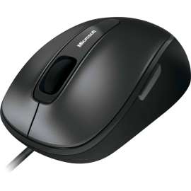 Microsoft 4500 Mouse, BlueTrack, Cable, Black, Anthracite, USB