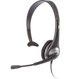 Cyber Acoustics AC-104 Headset, Mono, Mini-phone (3.5mm), Wired, 20 Hz