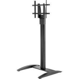 Peerless-AV Flat Panel Floor Stand For up to 65" Displays, Up to 65" Screen Support, 160 lb Load Capacity, Flat Panel Display Type Supported33.5" Width, Black