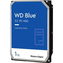 WD Caviar Blue WD10EZEX 1 TB Hard Drive, 3.5" Internal, SATA (SATA/600), Desktop PC Device Supported, 7200rpm