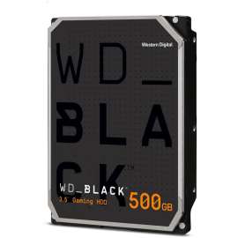 Wd Western Digital Black WD5003AZEX 500 GB Hard Drive, 3.5" Internal, SATA (SATA/600), All-in-One PC, Desktop PC Device Supported, 7200rpm