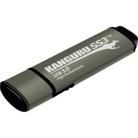 Kanguru Solutions Kanguru SS3 USB3.0 Flash Drive with Physical Write Protect Switch, 64G, 64 GB, Write Protection Switch, TAA Compliant