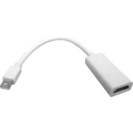 Comprehensive Cable Comprehensive Mini DisplayPort Male to HDMI Female Adapter Cable, HDMI/Mini DisplayPort A/V Cable for Audio/Video Device, HDTV, PC, First End: 1 x Mini DisplayPort 1.1a Digital Audio/Video, Male, Second End: 1 x HDMI 1.3b Digital Audio