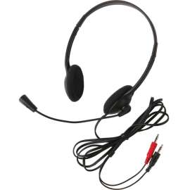 CALIFONE 3065AV LIGHTWEIGHT HEADSET MIC 3.5MM 6FT, Stereo, Mini-phone (3.5mm), Wired, 32 Ohm