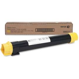 Xerox Original Toner Cartridge, Laser, 26000 Pages, Yellow, 1 Each