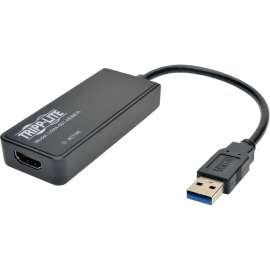 Tripp Lite USB 3.0 to HDMI Dual Monitor External Video Graphics Card Adapter SuperSpeed 1080p, 512 MB SDRAM, 2048x1152,1080p"
