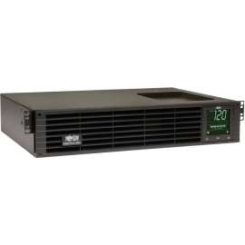 Tripp Lite UPS Smart 1500VA 1350W Rackmount AVR 120V Pure Sine Wave USB DB9 Preinstalled WEBCARDLX 2URM, 1500 VA/1350 W, 120 V AC, 4.50 Minute Stand-by Time, 2U Tower/Rack Mountable