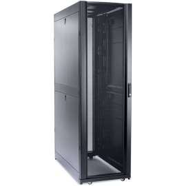 APC by Schneider Electric Rack NetShelter SX 42U 600mm Wide x 1200mm Deep Enclosure with Sides Black, For Server, 42U Rack Height x 19" Rack Width, Floor Standing, Black