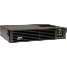 Tripp Lite UPS Smart 1500VA 1350W Rackmount AVR 120V Preinstalled WEBCARDLX Pure Sine Wave USB DB9 Extended Run 2URM, 1500 VA/1350 W, 120 V AC, 4.90 Minute Stand-by Time, 2U Rack-mountable