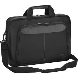 Targus Intellect TBT240US Carrying Case (Sleeve) for 15.6" to 16" Notebook, Black, TAA Compliant, Nylon Exterior Material, Carrying Strap