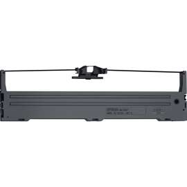 Epson Ribbon Cartridge, Dot Matrix, 5 Million Characters, Black, 1 Each
