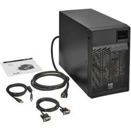 Tripp Lite Eaton Tripp Lite Series SmartOnline 1960VA 1770W 120V Double-Conversion UPS - 7 Outlets, Extended Run, Network Card Option, LCD, USB, DB9, Tower - Tower - 3 Hour Recharge - 4.50 Minute Stand-by - 100 V AC, 110 V AC, 115 V AC, 120 V AC, 12