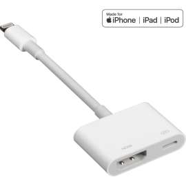 4XEM 8 Pin Lightning to HDMI Digital AV Adapter for Apple iPhone/iPad/iPod, Lightning to HDMI digital AV adapter for Apple iPad, iPhone, iPod 1 x Lightning Male Proprietary Connector, 1 x HDMI female connector