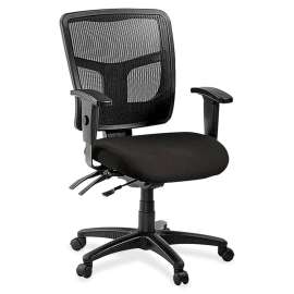 Lorell ErgoMesh Series Managerial Mid-Back Chair