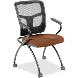 Lorell Ergomesh Nesting Chairs with Arms