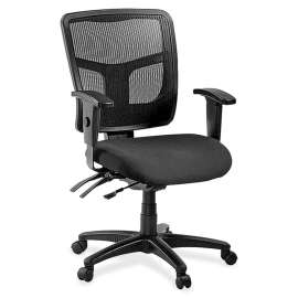 Lorell ErgoMesh Series Managerial Mid-Back Chair