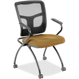 Lorell Ergomesh Nesting Chairs with Arms