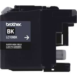 Brother Genuine Innobella LC109BK Super High Yield Black Ink Cartridge, Inkjet, Super High Yield, 2400 Pages, Black