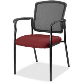Lorell Guest, Meshback/Black Frame Chair
