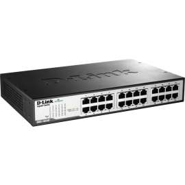D-Link DGS-1024D 24-Port Gigabit Unmanaged Metal Desktop or Rackmount Switch, 24-Port Gigabit Unmanaged Metal Desktop or Rackmount Switch