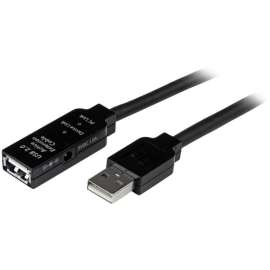 StarTech.com 25m USB 2.0 Active Extension Cable, M/F, Extend the distance between a computer and a USB 2.0 device by 25 meters, USB 2.0 Active Extension Cable, 25m USB Active Repeater Cable