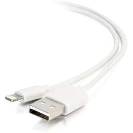 C2G 1m Lightning Cable, USB A to Lightning Cable, Charging Cable, Use with the latest generation Apple iPad, iPhone or iPod devices to sync and charge