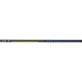 Eaton Metered Input Rack PDU 2.88 kW max 120V 24A 0U Vert. Single-Phase PDU - NEMA L5-30P - 24 x NEMA 5-20R - 120 V AC - 2880 W - Network (RJ-45) - 38U - Rack-mountable