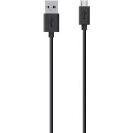 Belkin MIXIT Micro-USB to USB ChargeSync Cable, 4 ft USB Data Transfer Cable for Tablet PC, Digital Text Reader, Notebook, Speaker, Bluetooth Headset, First End: 1 x USB 2.0 Type A, Male, Second End: 1 x Micro USB 2.0