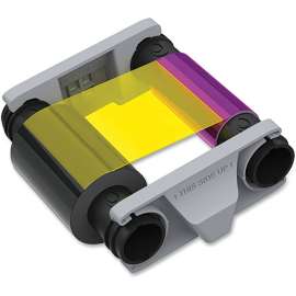 Evolis Badgy Color ribbon for 100 prints Badgy100 & Badgy200 (CBGR0100C), Dye Sublimation, YMCKO