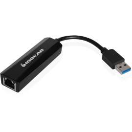 IOGEAR USB 3.0 GigaLinq, Gigabit Ethernet Adapter over USB, USB 3.0, 1 Port(s), 1 x Network (RJ-45)