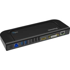 Diamond Multimedia Universal Ultra Docking Station (DS3900V2), Diamond Multimedia Ultra Dock Dual Video USB 3.0/2.0 Universal Docking Station with Gigabit Ethernet, HDMI and DVI Outputs Audio Input and output for Laptop, Ultrabook, Macbook, Windows 10, 8.