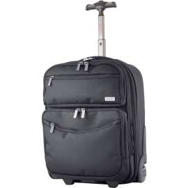 CODi Urban Travel/Luggage Case (Roller) for 17" Notebook - Black - SX2 Ballistic Nylon Body - Handle - 17.5" Height x 12.8" Width x 8.7" Depth
