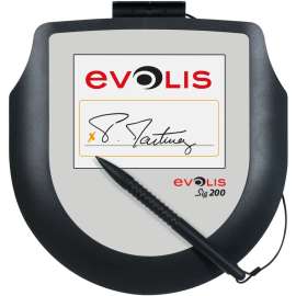 Evolis Sig200 Signature Pad, Backlit LCD, 3.98" x 2.99" Active Area LCD, Backlight, 640 x 480