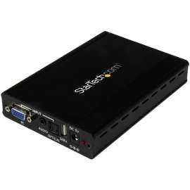 StarTech.com VGA to HDMI Converter with Scaler, 1920x1200, Convert and scale your legacy VGA source to HDMI, for compatibility with newer displays, VGA to HDMI Scaler, VGA to HDMI Adapter