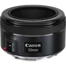 Canon, 50 mm, f/1.8, Fixed Lens for Canon EF, Designed for Digital Camera