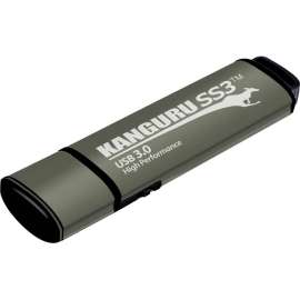 Kanguru Solutions Kanguru SS3 USB3.0 Flash Drive with Physical Write Protect Switch, 256G - 256 GB - USB 3.0 - 3 Year Warranty