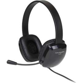 Cyber Acoustics Stereo Headset w/ Single Plug, Stereo, Mini-phone (3.5mm), Wired, 20 Hz