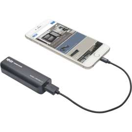 Tripp Lite Portable 1-Port USB Battery Charger Mobile Power Bank 2.6k mAh, For Smartphone, Tablet PC, e-book Reader, MP3 Player, Bluetooth Speaker, Headset, Headphone, Lithium Ion (Li-Ion), 2600 mAh, 1 A