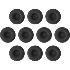 Jabra Ear Cushion - 10 Pack - Black - Leatherette