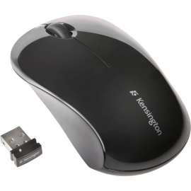 Kensington Mouse for Life, Wireless Three-Button Mouse, Optical, Wireless, Black