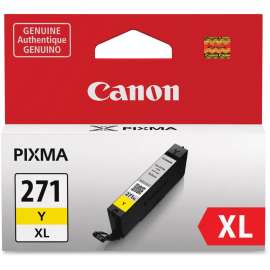 Canon CLI-271XL Y Original Ink Cartridge, Inkjet, Yellow