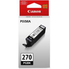 Canon PGI-270BK Original Ink Cartridge, Inkjet, Pigment Black