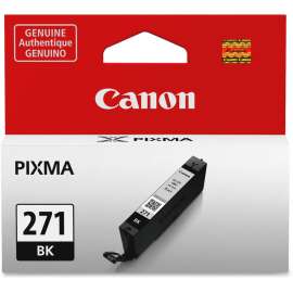 Canon CLI-271BK Original Ink Cartridge, Inkjet, Standard Yield, Black